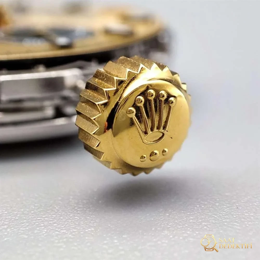 N Factory Rolex Daytona «4130» Edison Chen model altın Daytona parça inceleme - Genel Açı ve Koleksiyon Duruşu