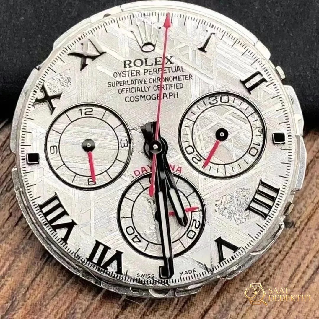 N Factory Rolex Daytona 4130 mekanizmalı gerçek göktaşı kadran işçiliği iyi mi? - Yan Profil ve Kordon Bağlantısı