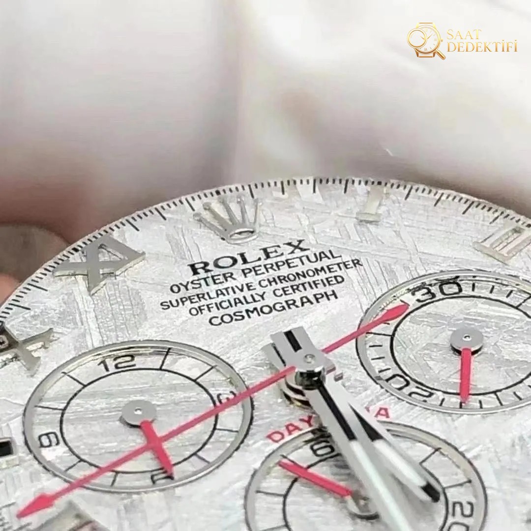 N Factory Rolex Daytona 4130 mekanizmalı gerçek göktaşı kadran işçiliği iyi mi? - Kasa Çeliği ve Polisaj Kalitesi