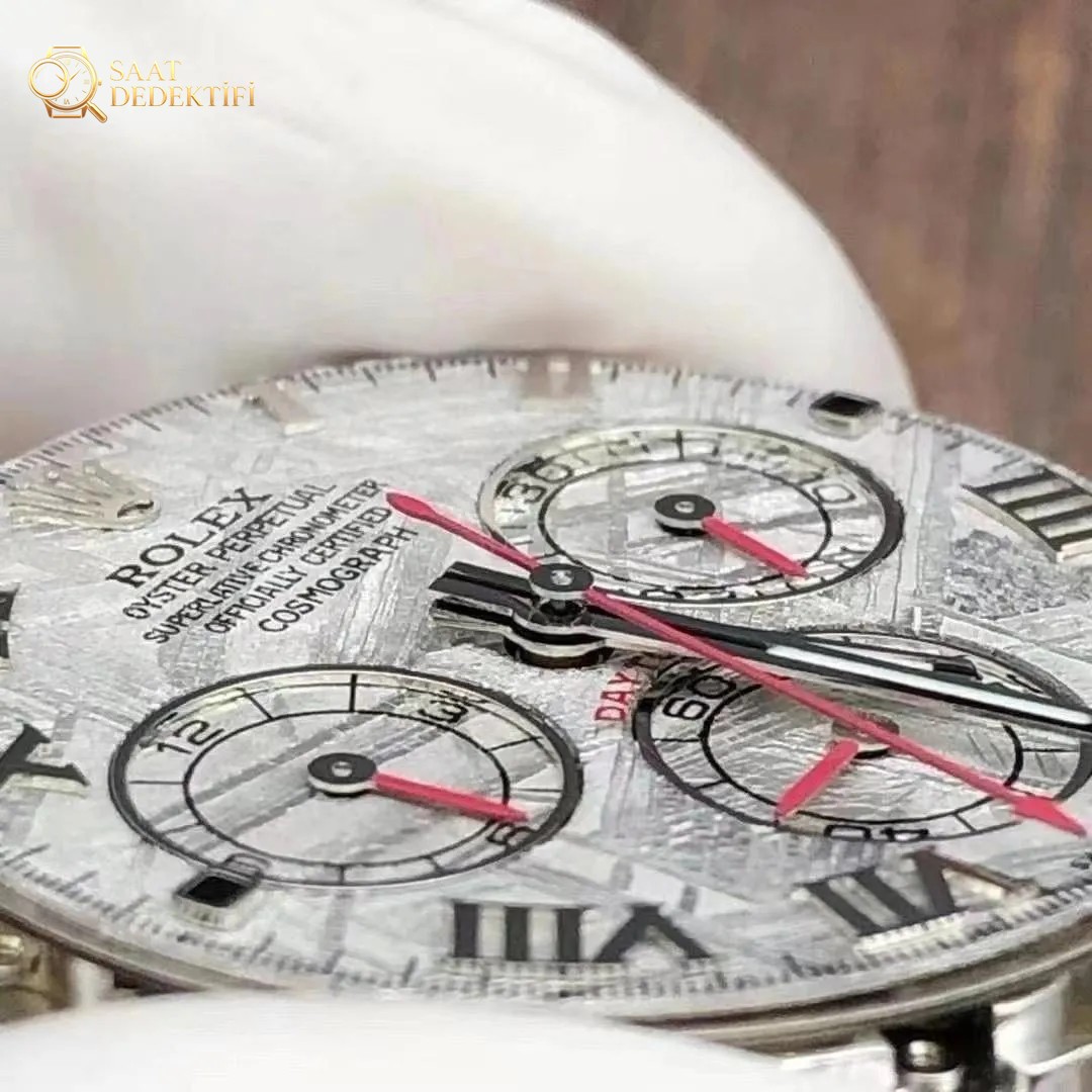 N Factory Rolex Daytona 4130 mekanizmalı gerçek göktaşı kadran işçiliği iyi mi? - Bilezik Bakla Ayrımı ve Pim Yapısı
