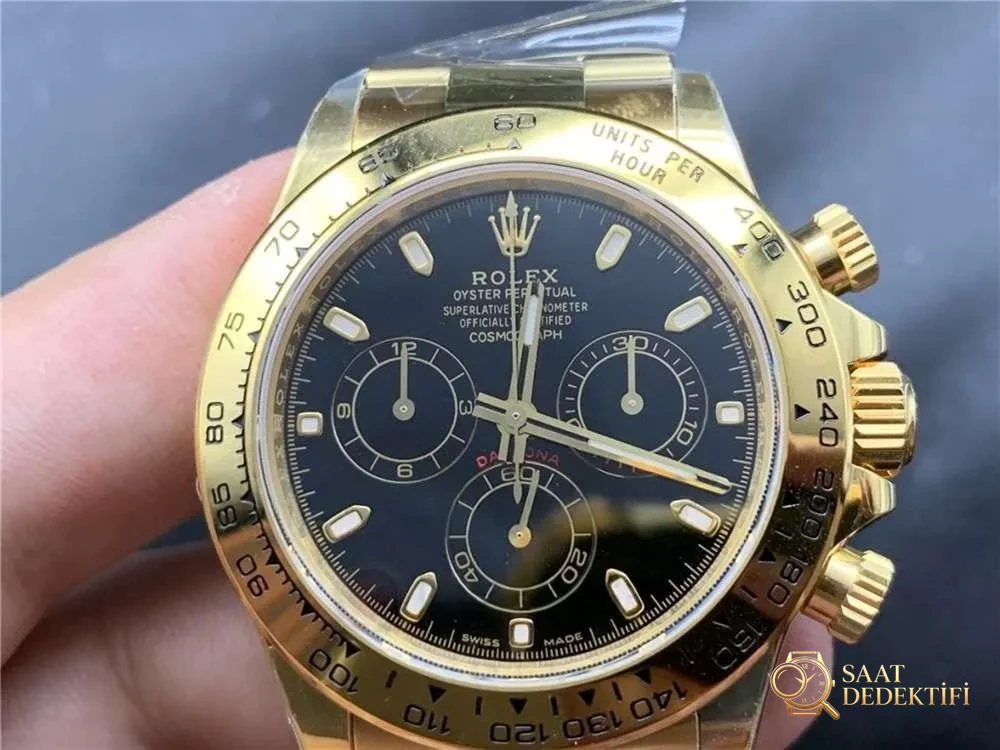 N Factory Rolex Daytona 4130 mekanizmalı «Yeşil-Altın Daytona» işçilik incelemesi - Tepe Kilit Mekanizması ve Conta Yapısı