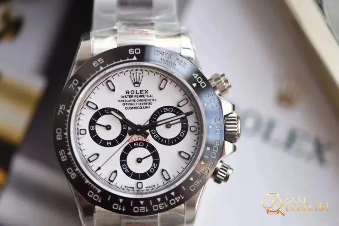 N Factory Rolex Daytona saatlerin hangi modeli en iyi? Hangi renk en klasik? Fiyatı ne kadar? - Kadran Detayı ve Bezel İşçiliği