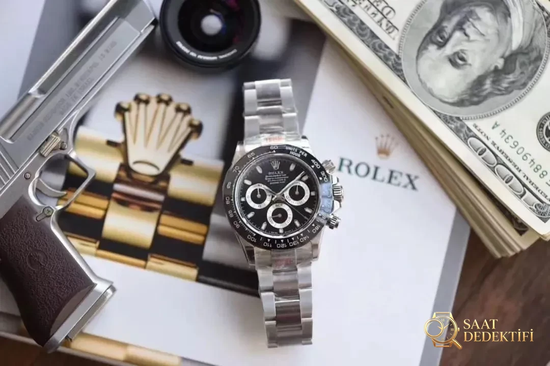 N Factory Rolex Daytona saatlerin hangi modeli en iyi? Hangi renk en klasik? Fiyatı ne kadar? - Arka Kapak ve Mekanizma Detayı