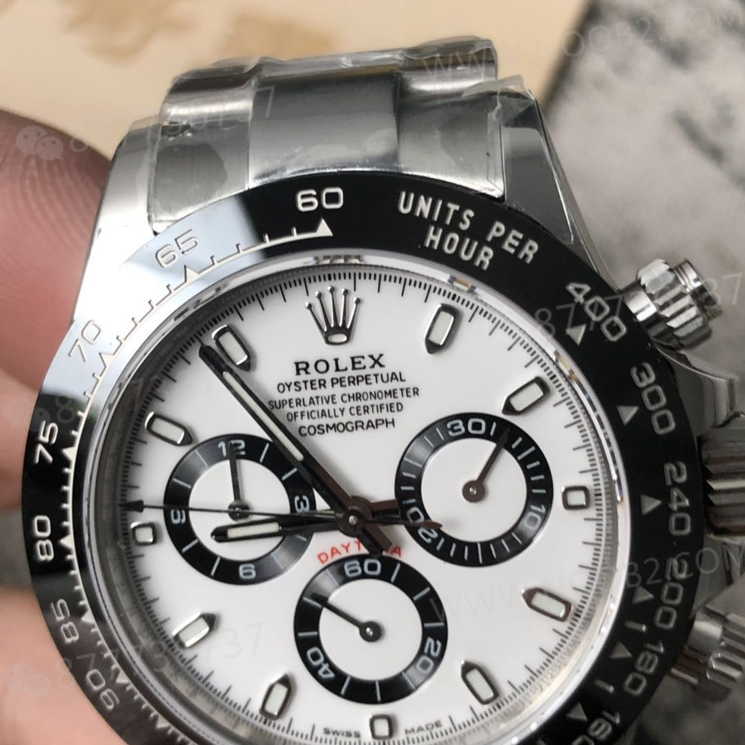 N Factory Rolex Panda Daytona V3 Versiyonu 4130 Mekanizmalı 904 Çelik — 2. fotoğraf