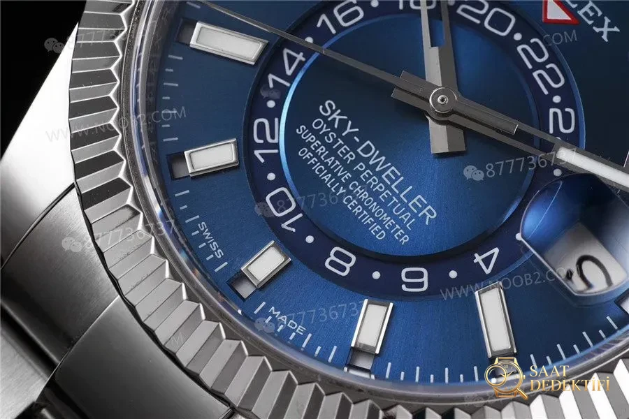 N Factory Rolex Sky-Dweller serisi m326934-0003 - Bilezik, Toka ve Klips Mekanizması