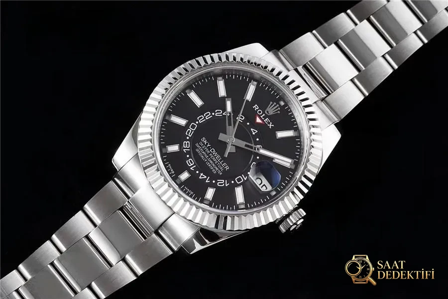 N Factory Rolex Sky-Dweller Serisi m326934-0005 - Kasa Profili ve Kurma Kolu İncelemesi