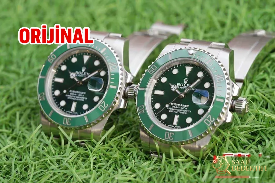 Karşılaştırmalı inceleme: N Factory Genç Sürüm Rolex Submariner serisi 116610LV-97200 yeşil kadran kol saati (Yeşil Su Hayaleti) - Makro Mekanizma Köprüleri ve Cenevre Çizgileri