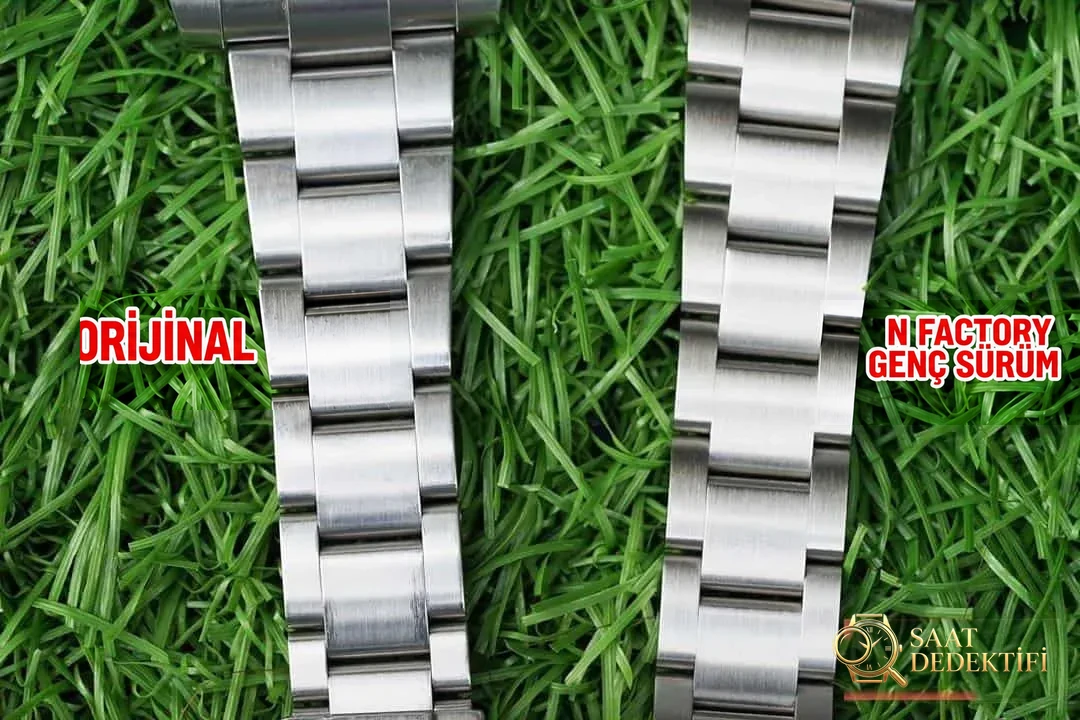 Karşılaştırmalı inceleme: N Factory Genç Sürüm Rolex Submariner serisi 116610LV-97200 yeşil kadran kol saati (Yeşil Su Hayaleti) - Takimetre Skalası ve Baskı Keskinliği