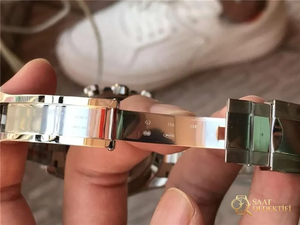 N Factory Rolex V4 Daytona 116509 «gümüş kadran kırmızı akrep-yelkovan» işçilik incelemesi - Tepe Koruması ve Ayar Fonksiyonu