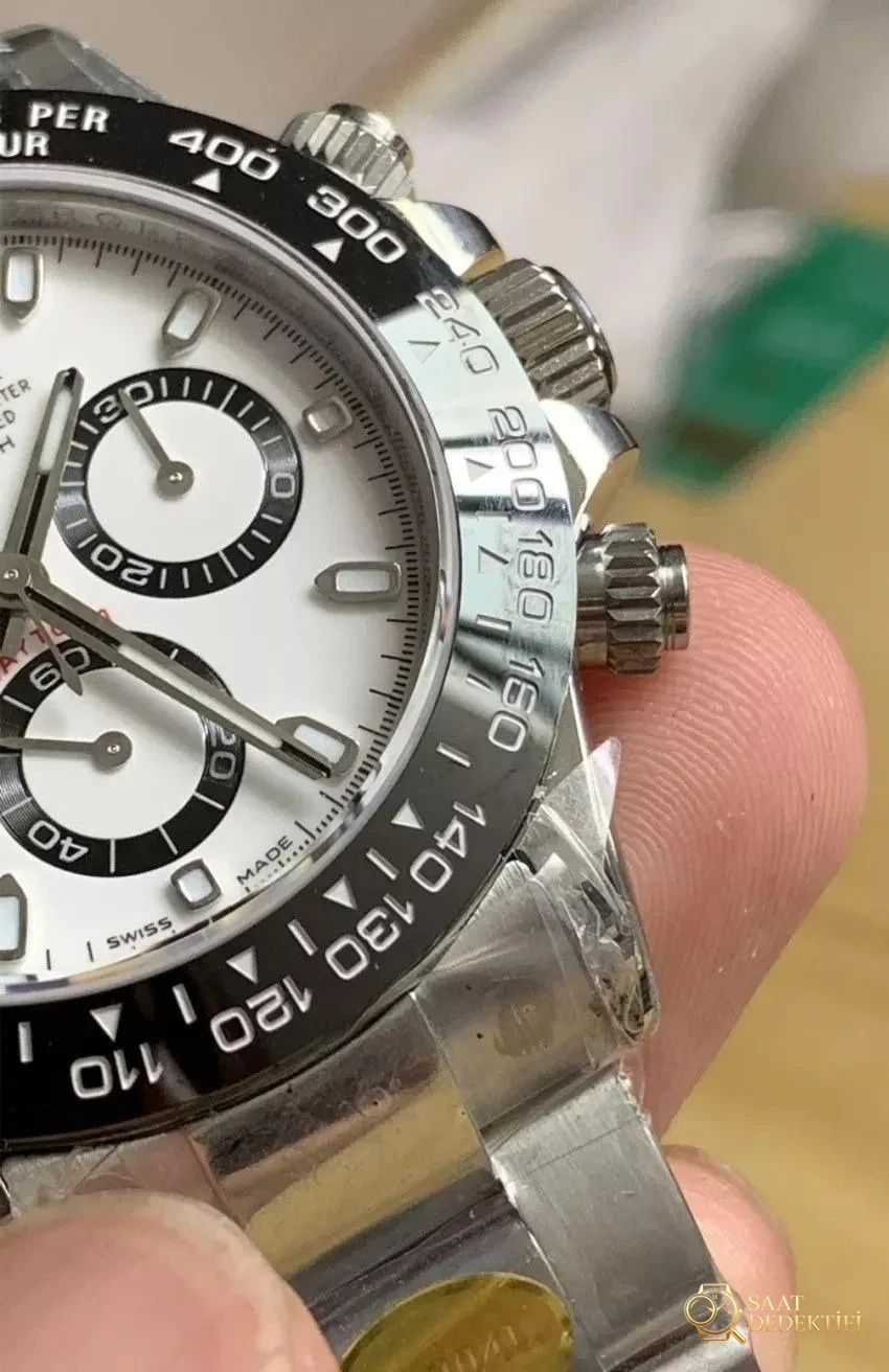 N Factory V2 Versiyonu Rolex Daytona Panda: 904 Çelik, 4130 Mekanizma ve Göze Daha Hoş Gelen Tali Kadranlar - Bilekte Duruş ve Kasa Orantısı