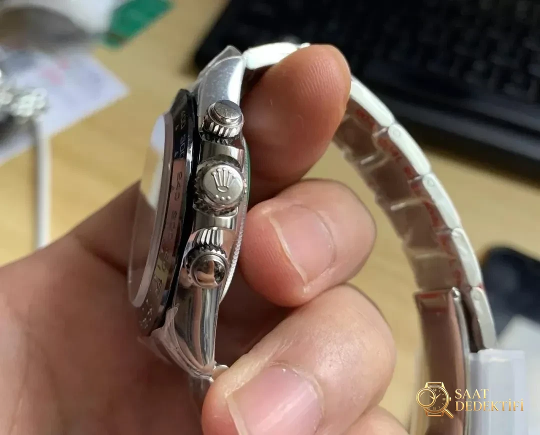N Factory V2 Versiyonu Rolex Daytona Panda: 904 Çelik, 4130 Mekanizma ve Göze Daha Hoş Gelen Tali Kadranlar - Mekanizma Zemberek ve Balans Detayı