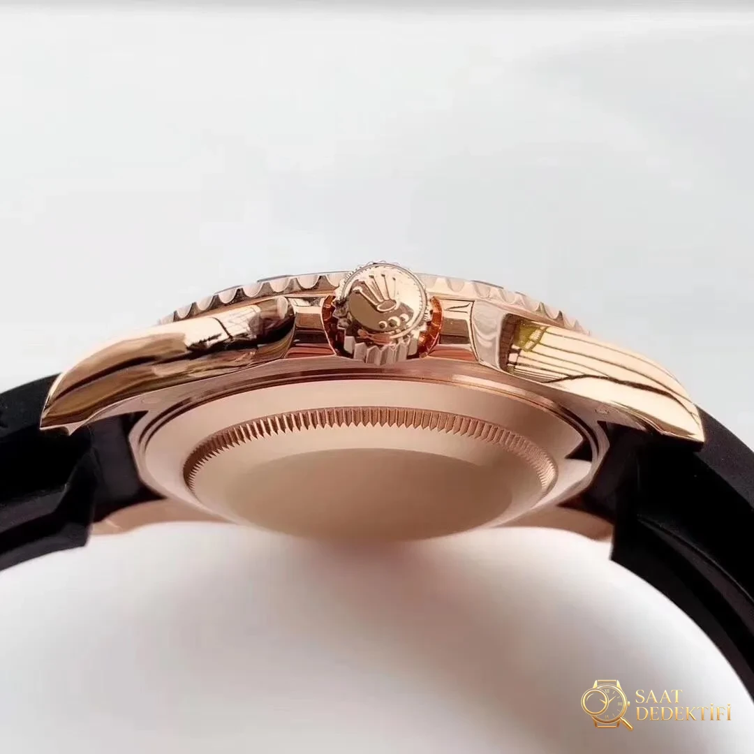 N Factory V8 Rolex Altın Yacht-Master rengi solar mı? En üst versiyon mu? - Makro Kadran ve İndeks İşçiliği