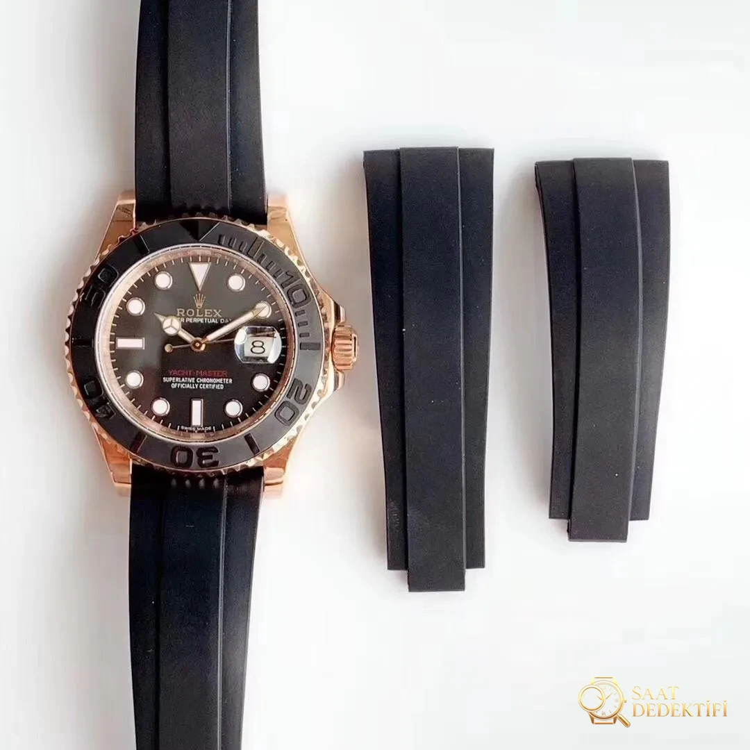 N Factory V8 Rolex Altın Yacht-Master rengi solar mı? En üst versiyon mu? - Mekanizma Zemberek ve Balans Detayı