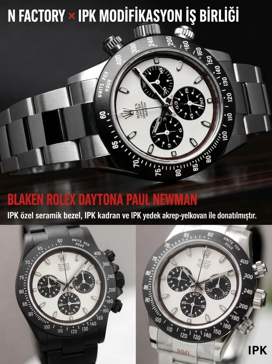Testbericht zur Rolex Daytona Noob Factory – Vorderansicht und Gehäusedesign