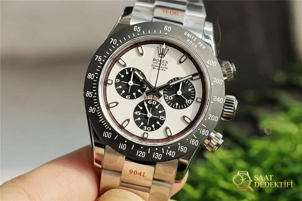 Special Edition Rolex Daytona Paul Newman Blaken Replica Watch in Zusammenarbeit mit N Factory und IPK – Gehäuseprofil und Kronenbewertung