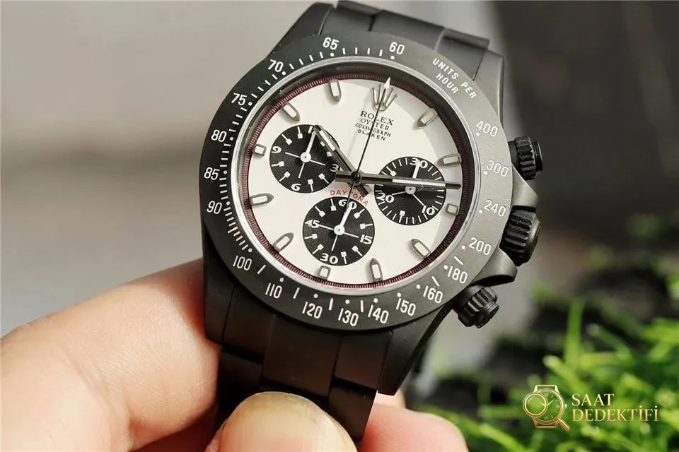 Sonderedition der Rolex Daytona Paul Newman Blaken Replica-Uhr in Zusammenarbeit mit N Factory und IPK – Rückseite und Details zum Uhrwerk