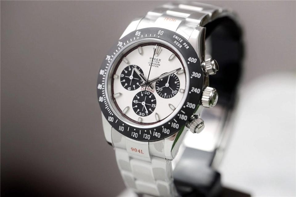 N Factory ve IPK Ortaklığıyla Özel Üretim Rolex Daytona Paul Newman Blaken Replika Saat — 8. fotoğraf