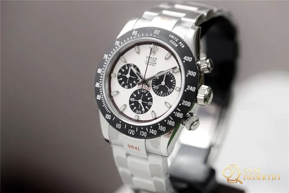 Special Edition Rolex Daytona Paul Newman Blaken Replica Watch in Zusammenarbeit mit N Factory und IPK – Handgelenkposition und Gehäuseproportionen