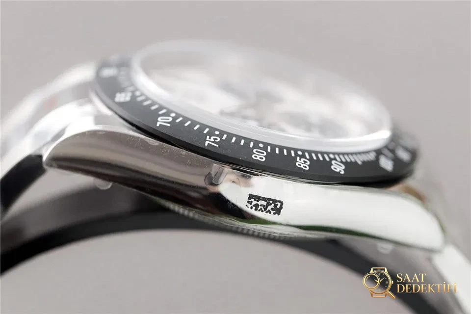 Special Edition Rolex Daytona Paul Newman Blaken Replica Watch in Zusammenarbeit mit N Factory und IPK – Seitenprofil und Bandverbindung