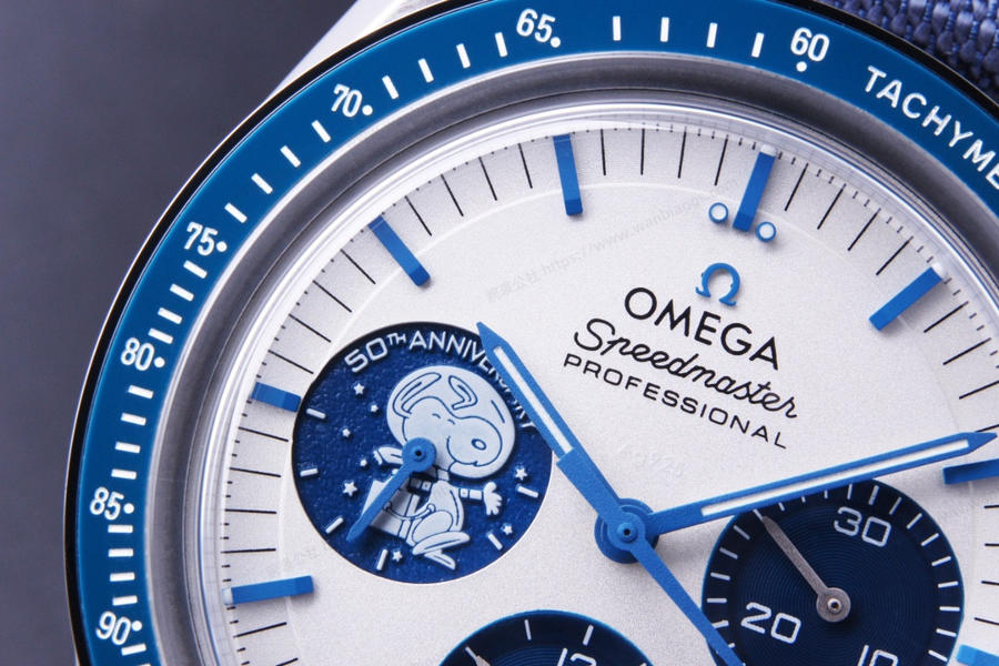 N1 Factory Omega Speedmaster 310.32.42.50.02.001 "Tam Donanımlı Versiyon" Snoopy 50. Yıl Anma Saati İncelemesi — 5. fotoğraf
