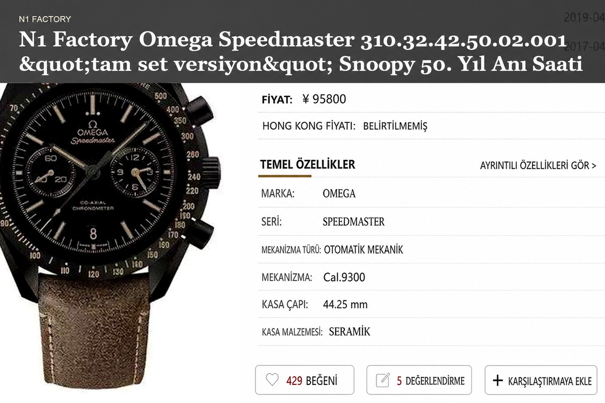 Omega Speedmaster İncelemesi - Ön Görünüm ve Kasa Tasarımı