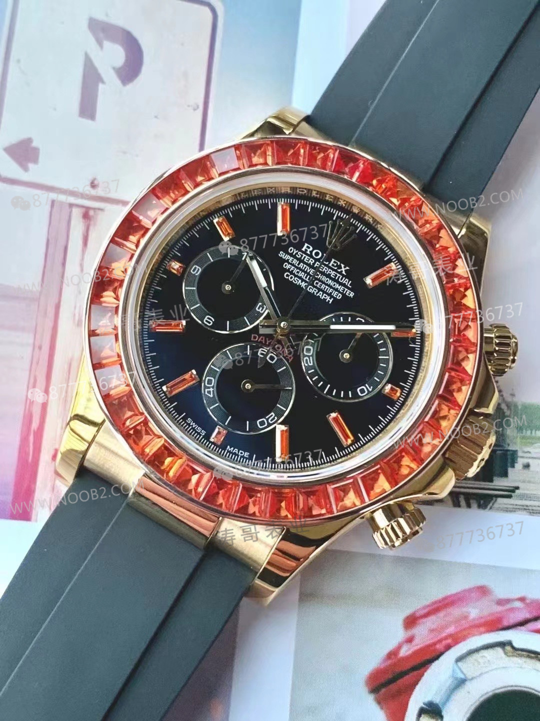 N6 Factory Daytona Pumpkin VIP Gizli Modifiye Replikasının Kalitesi Nasıl? — 1. fotoğraf