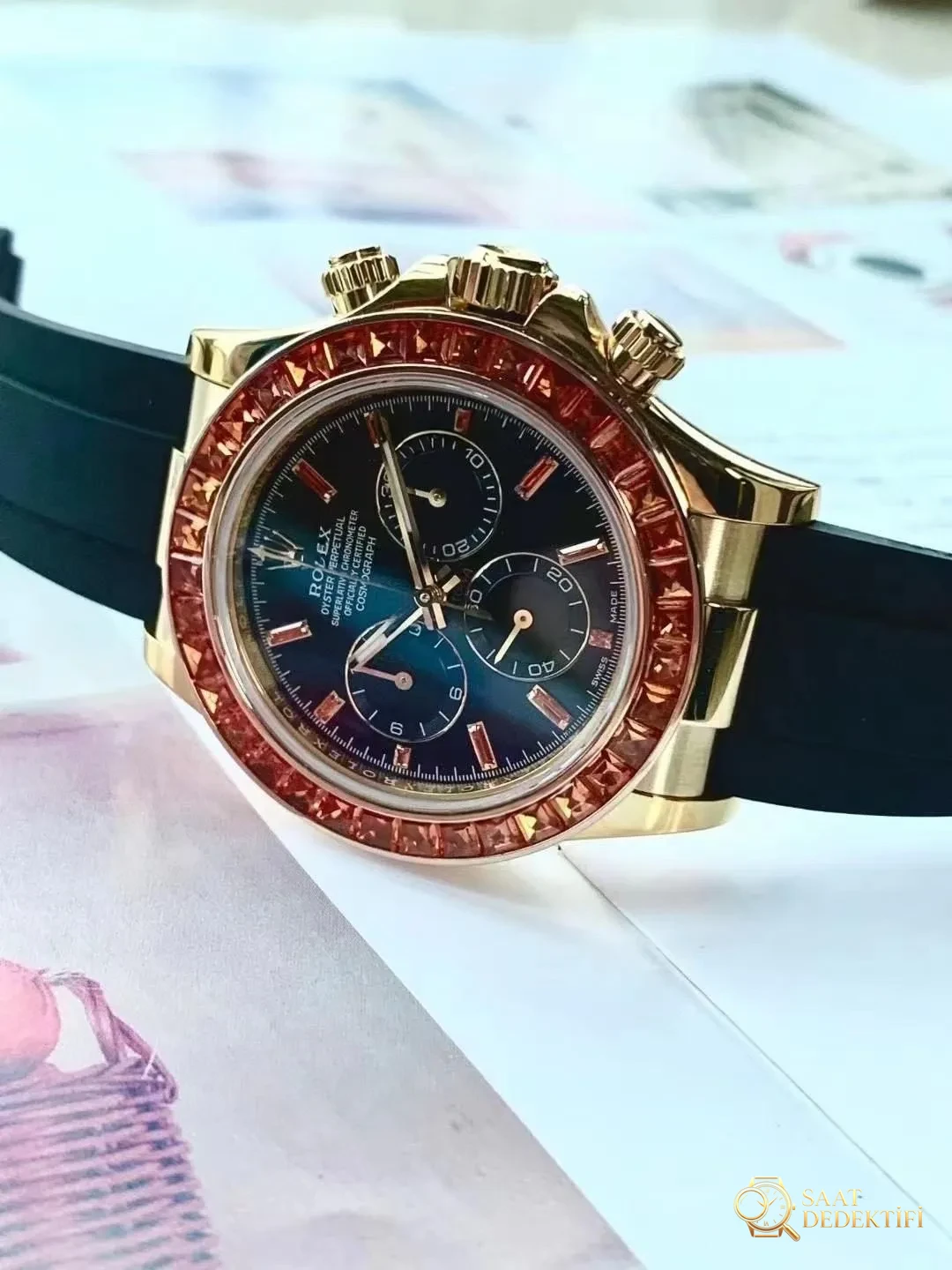 N6 Factory Daytona Pumpkin VIP Gizli Modifiye Replikasının Kalitesi Nasıl? - Kasa Profili ve Kurma Kolu İncelemesi