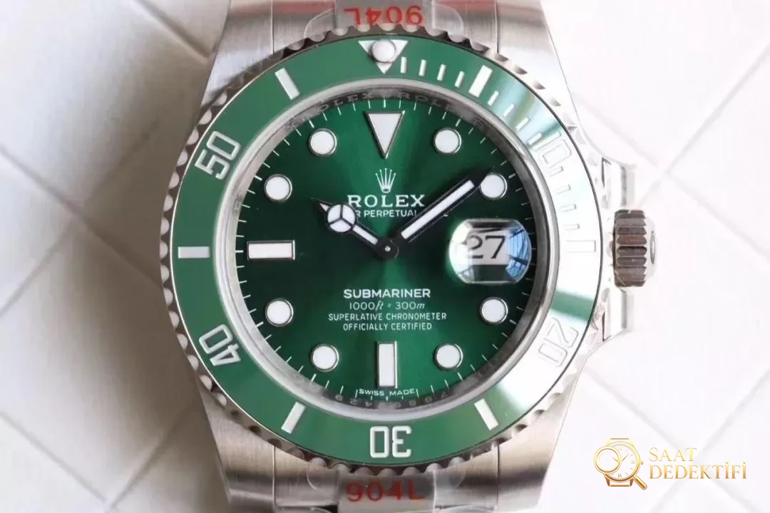 Büyük fabrikalara meydan okuyor: NAIL Rolex Yeşil Su Hayaleti 904 çelik saat gerçek-replika karşılaştırması ve orijinal incelemesi - Kasa Profili ve Kurma Kolu İncelemesi