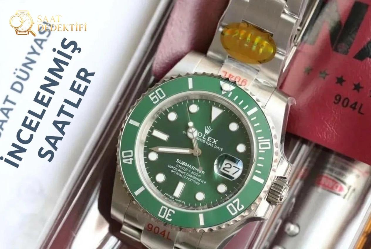 Büyük fabrikalara meydan okuyor: NAIL Rolex Yeşil Su Hayaleti 904 çelik saat gerçek-replika karşılaştırması ve orijinal incelemesi - Kasa Çeliği ve Polisaj Kalitesi