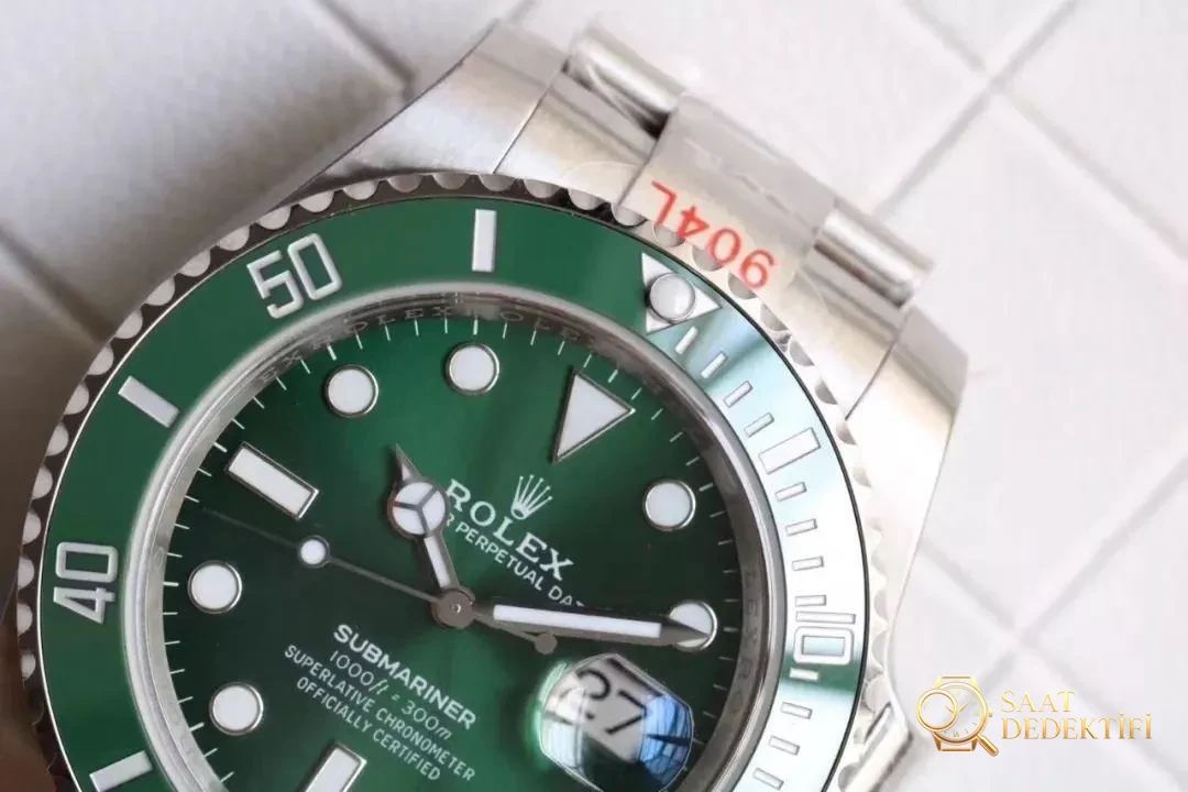 Büyük fabrikalara meydan okuyor: NAIL Rolex Yeşil Su Hayaleti 904 çelik saat gerçek-replika karşılaştırması ve orijinal incelemesi - Kadran İbreleri ve Saniye Akışı