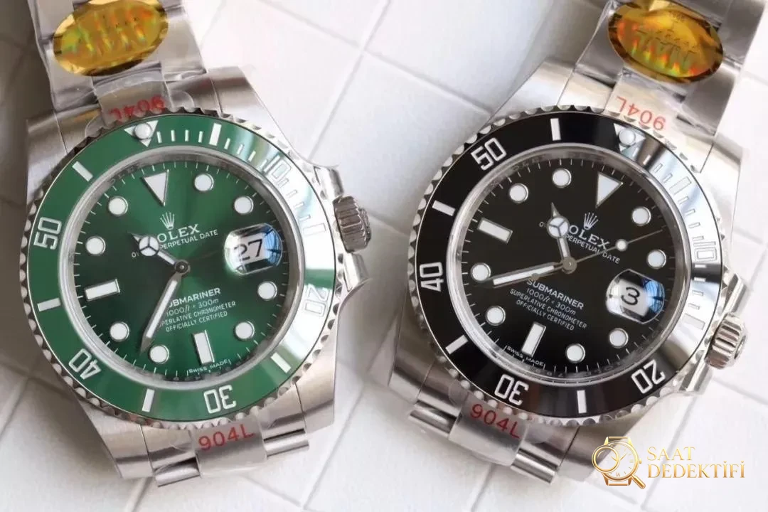 NAIL Factory Rolex yeşil su hayaleti replika saat almaya değer mi? Replika NAIL Factory Rolex yeşil su hayaleti nasıl? - Kasa Profili ve Kurma Kolu İncelemesi