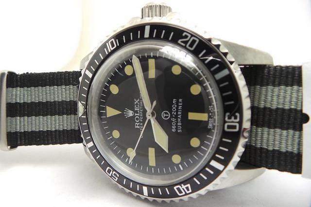 Vintage Submariner Siyah Kadran