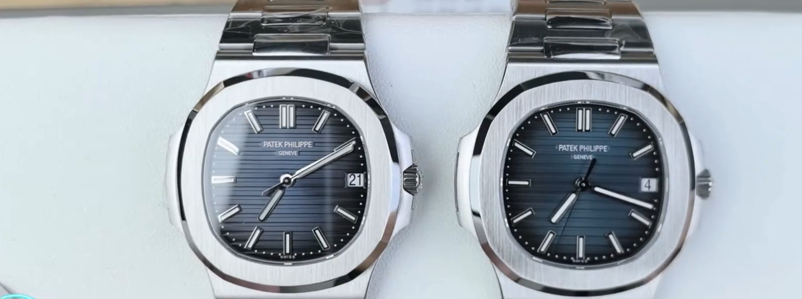 Nautilus 5711 Mavi Kadran VF vs DDF