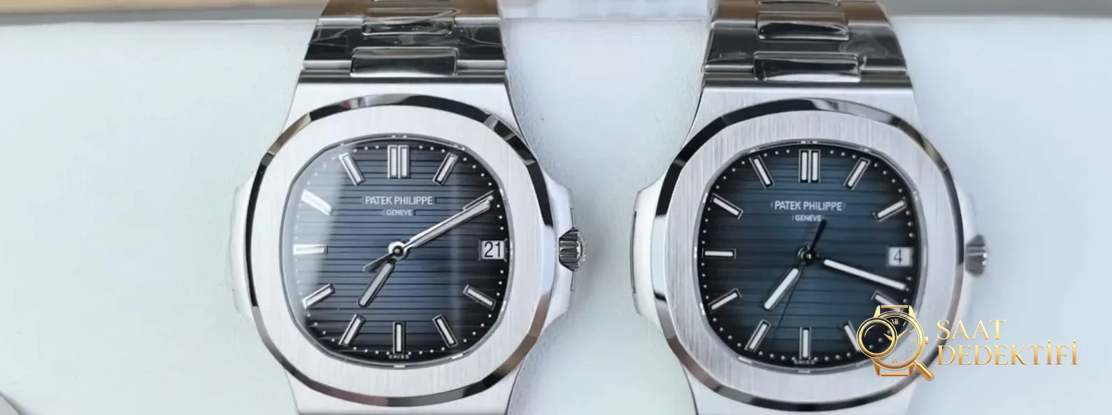 Nautilus 5711 Mavi Kadran VF vs DDF