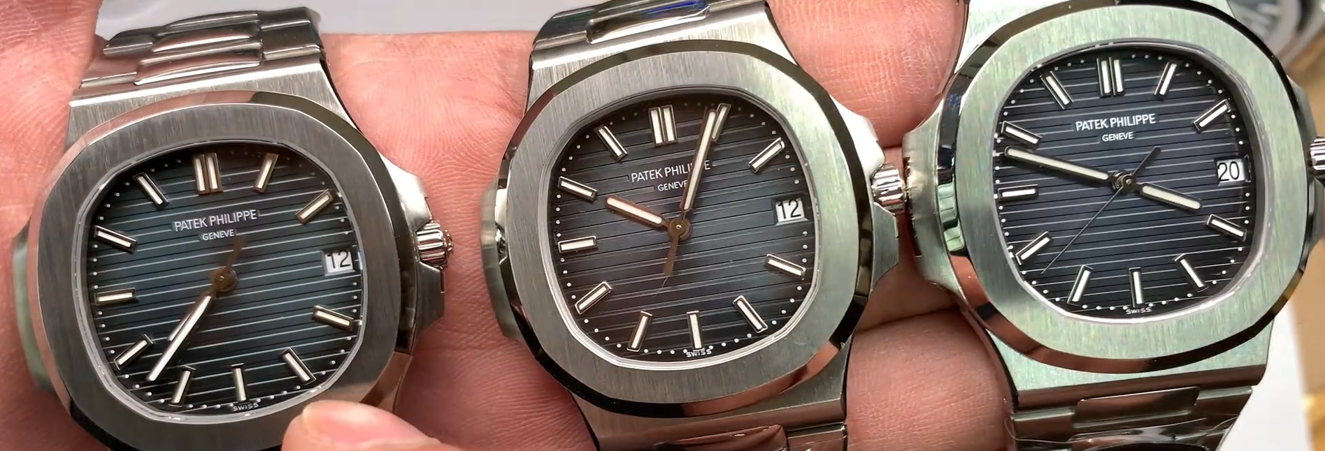 Nautilus 5711 DDF vs BBF vs VF
