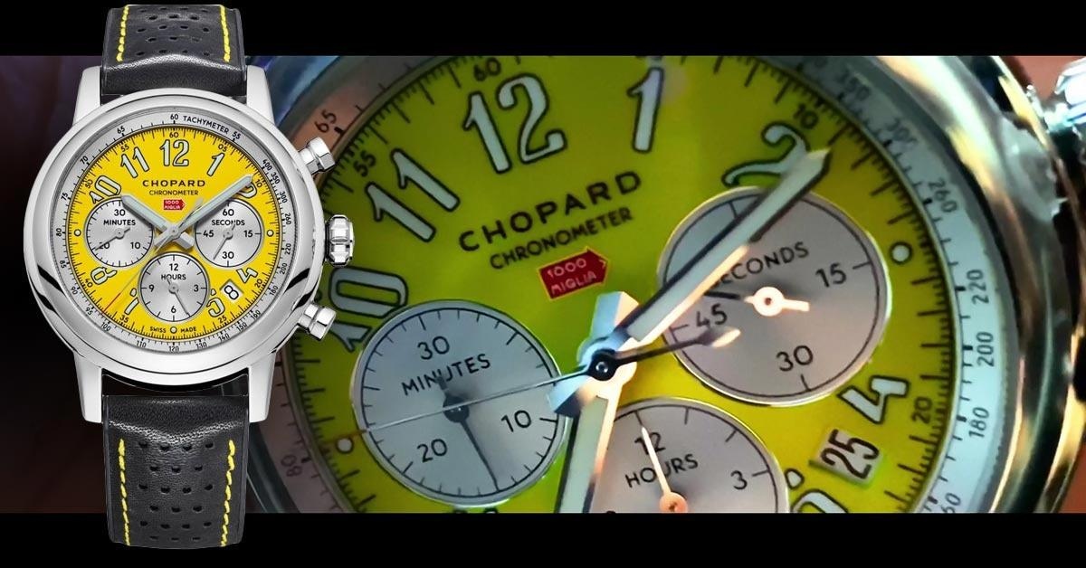 6 Underground Chopard Mille Miglia Kronograf Model number 168589 3011