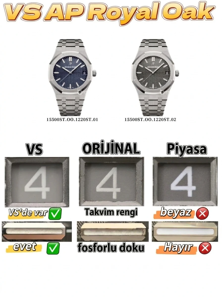 Nihai 2026 İncelemesi: VSF AP Royal Oak 15500 (Dandong 4302) Piyasaya Neden Damga Vuruyor - Kasa Çeliği ve Polisaj Kalitesi