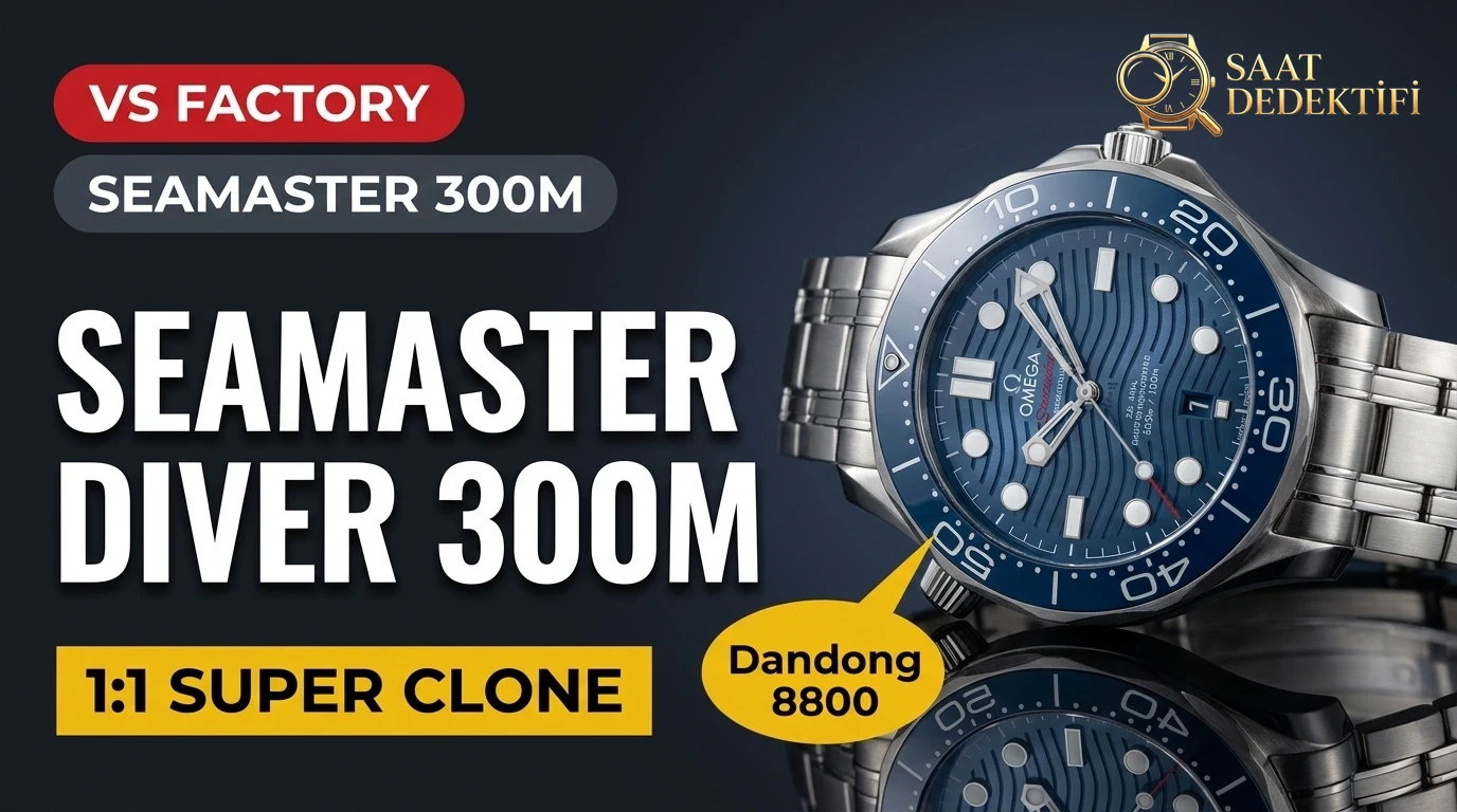 Ultimativer Teardown: VSF Omega Seamaster Diver 300M V4 (neues Dandong 8800-Uhrwerk)