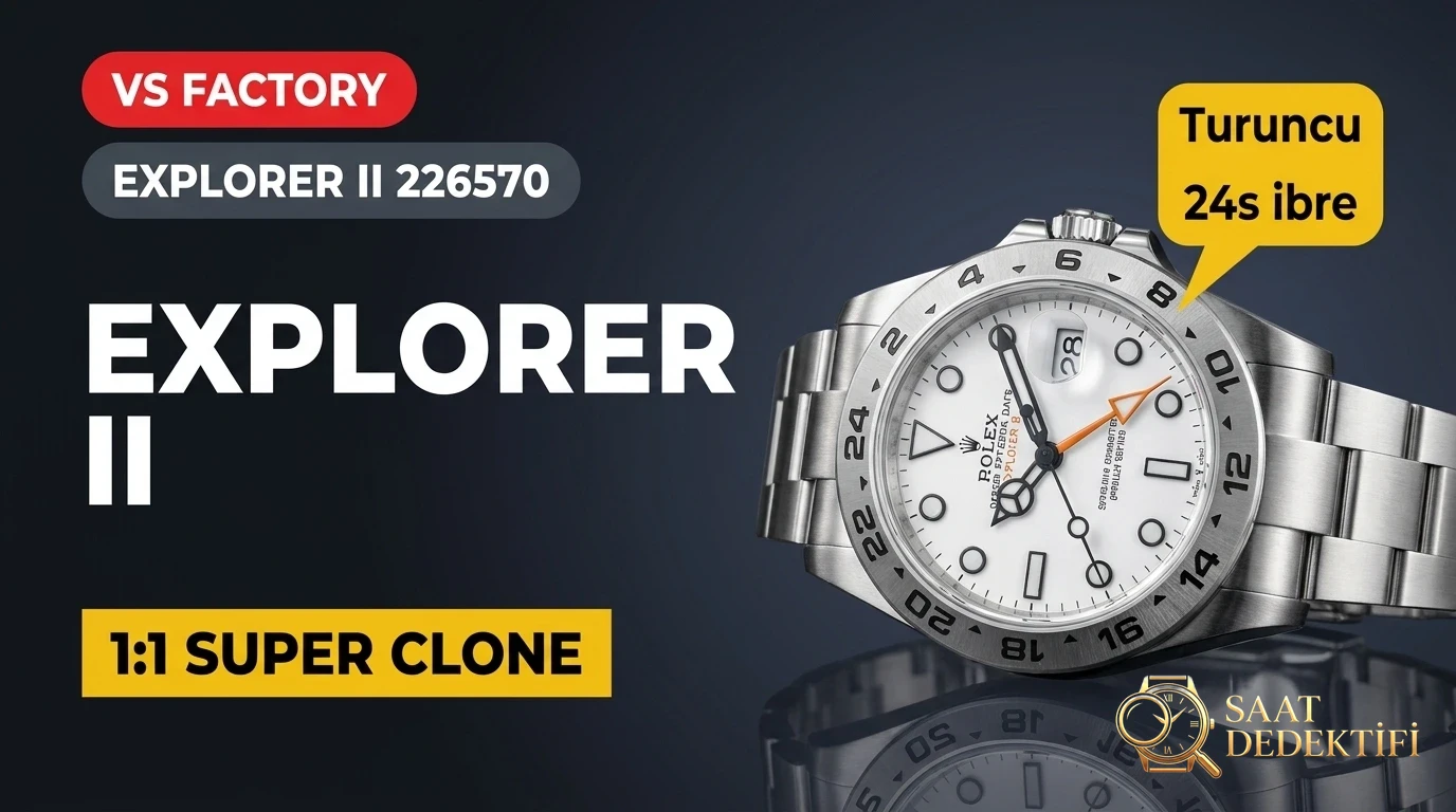 Ultimate VS Factory Rolex Explorer II (Ref. 226570) Bewertung: 3285 Super Clone kommt