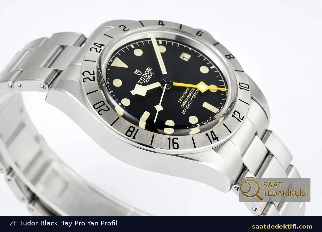 ZF Factory Tudor Black Bay Pro yan profil görünümü