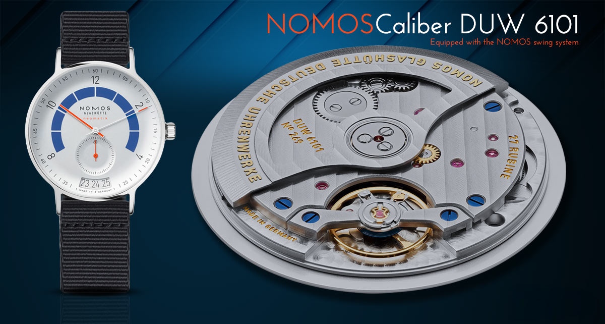 NOMOS DUW 6101 Automatic Mekanizma