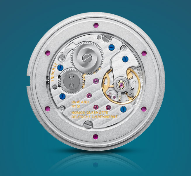 NOMOS 4101 Finishing