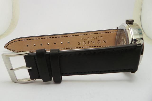 Nomos Tangente Siyah Deri Kayış