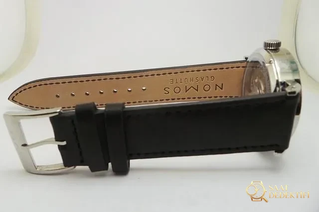 Nomos Tangente Siyah Deri Kayış
