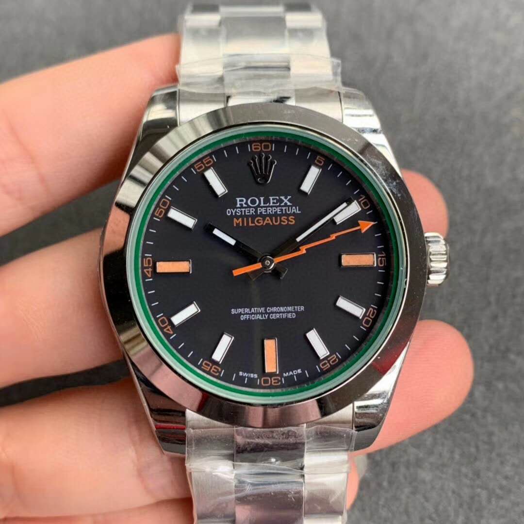 Noob Rolex Milgauss Siyah