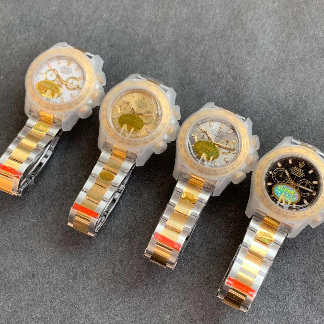 Noob fabrikasından yeni altın/çelik Daytona saatleri — 3. fotoğraf