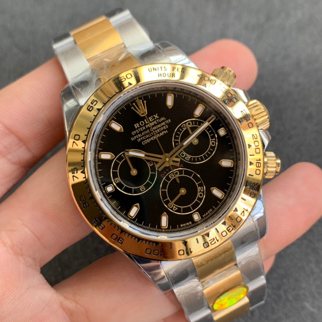 Noob fabrikasından yeni altın/çelik Daytona saatleri — 5. fotoğraf