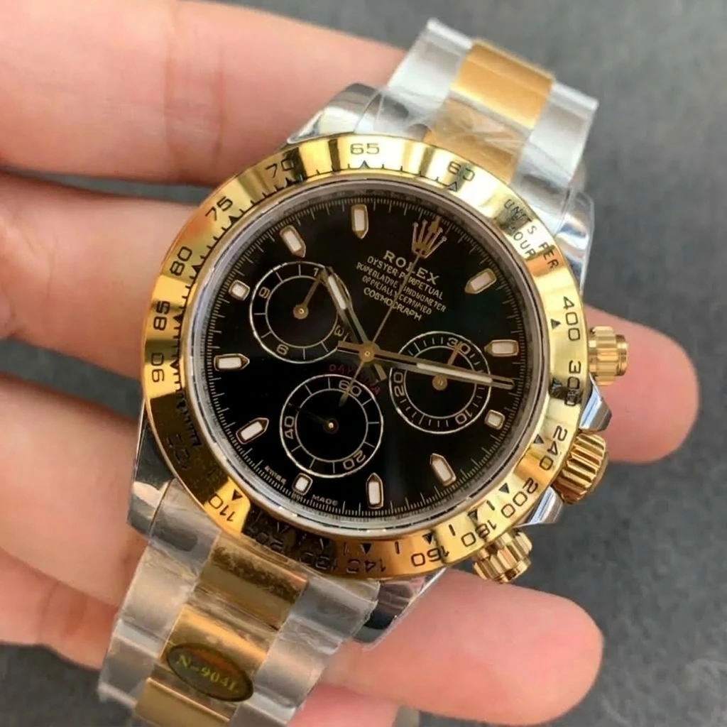 Noob fabrikasından yeni altın/çelik Daytona saatleri - Makro Kadran ve İndeks İşçiliği
