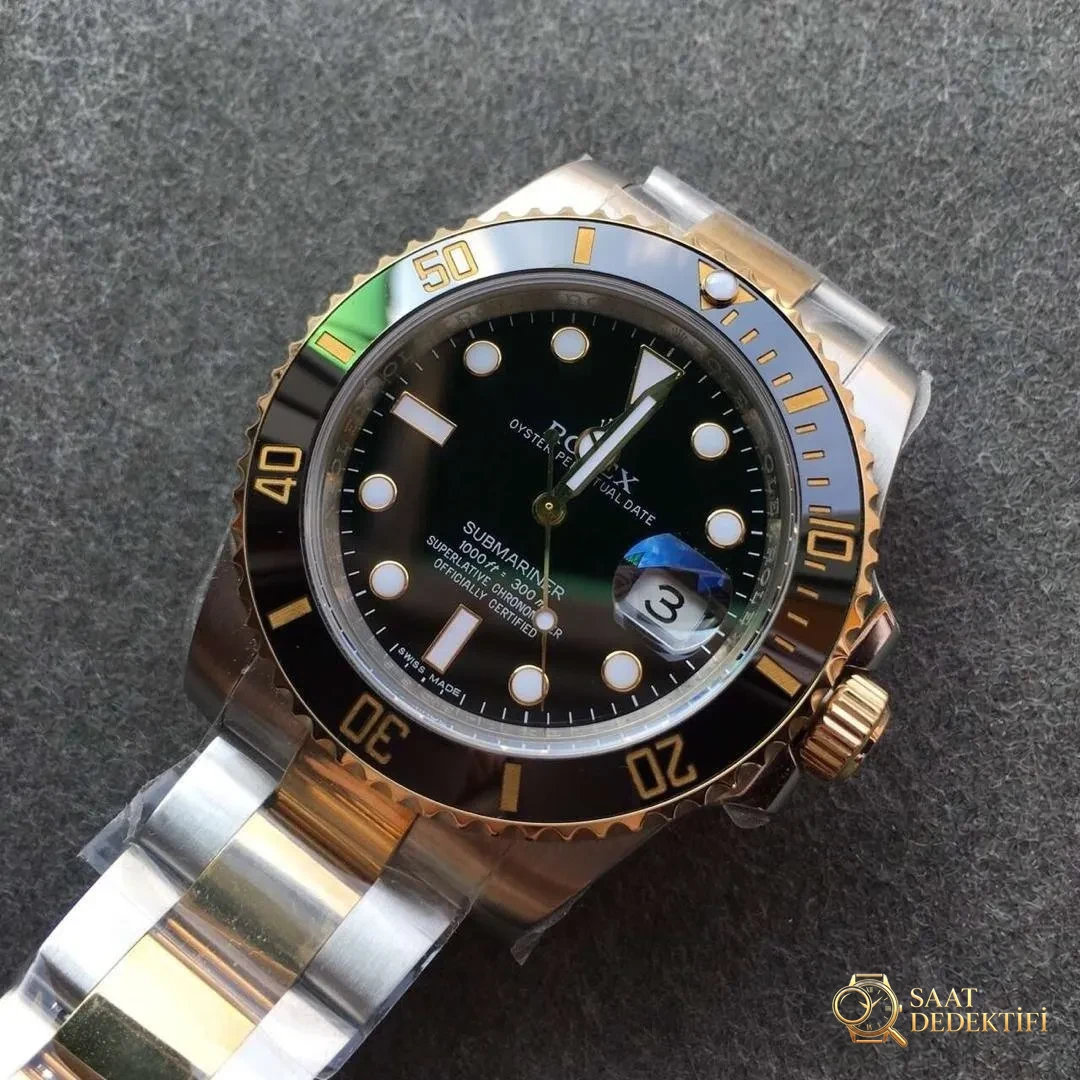 Replica Rolex Submariner 116613LN Black Dial