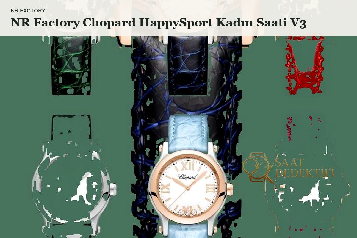 Chopard Replika Saat İncelemesi - Ön Görünüm ve Kasa Tasarımı